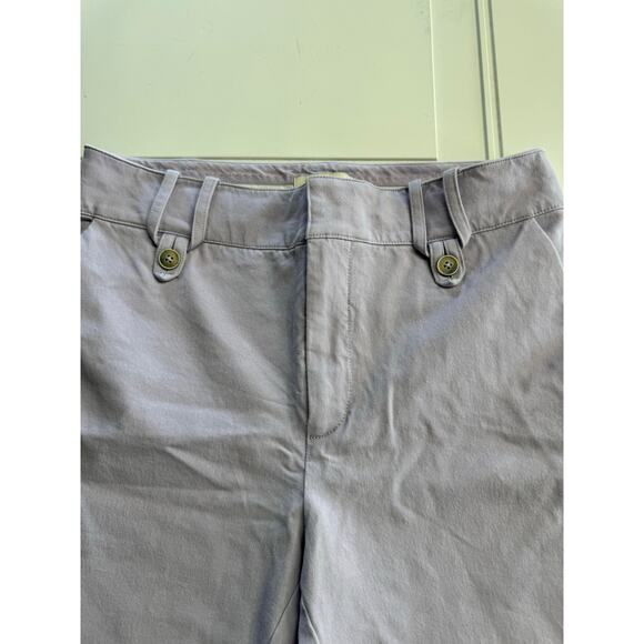 By Anthropologie The Essential Slim Purple Lavender Trousers Womens Size 4 - Picture 3 of 8